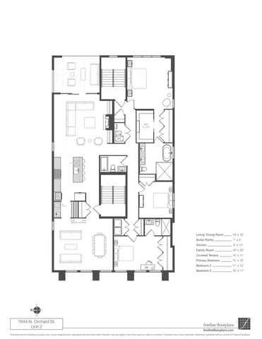 $1,689,000 | 1646 North Orchard Street, Unit 2, Chicago, IL 60614