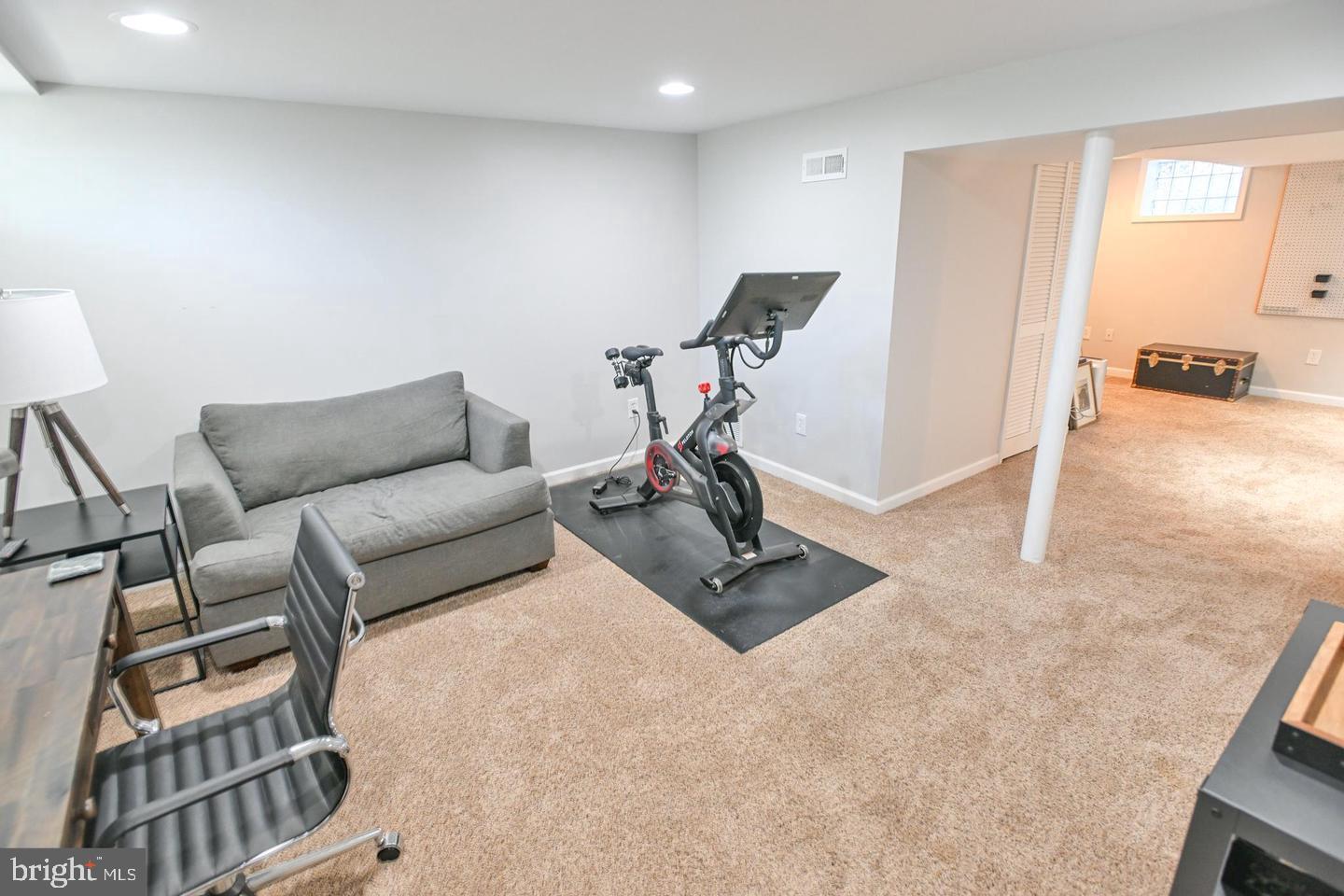 8321 Byington Road Towson, MD 21286 - Photo 20 of 28 a view of workspace with furniture and windows
