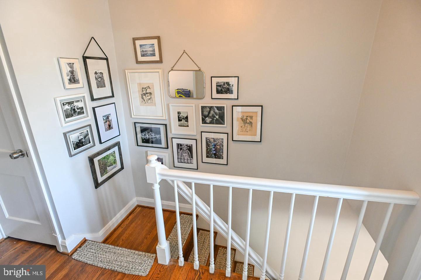 8321 Byington Road Towson, MD 21286 - Photo 9 of 28 a view of an entryway with wooden floor
