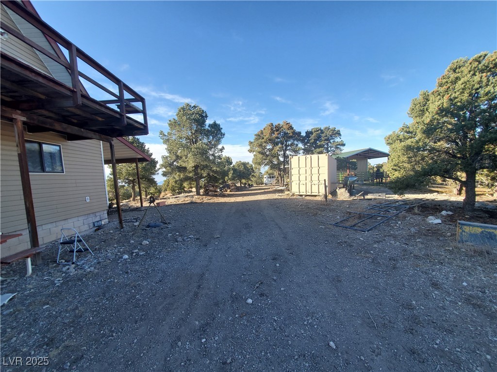 1281 Meadow Lane Pioche, NV 89043 - Photo 28 of 34 View of yard