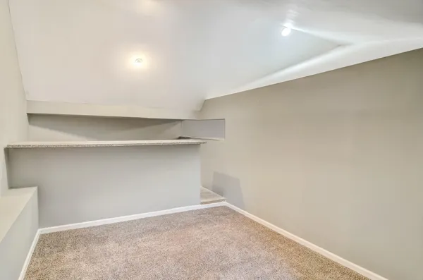 a view of empty room