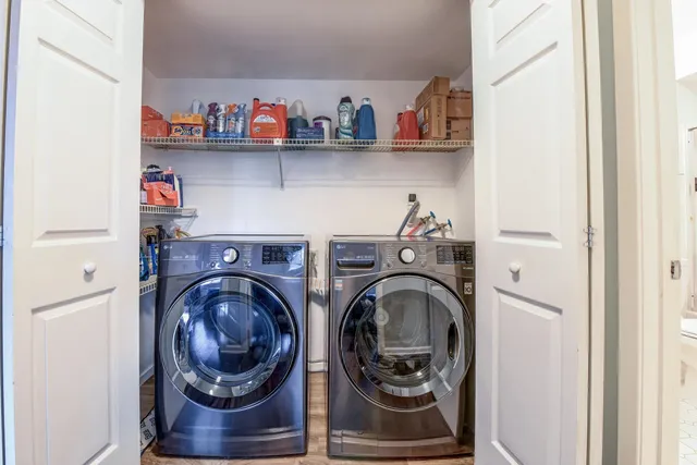 a balcony view with city view