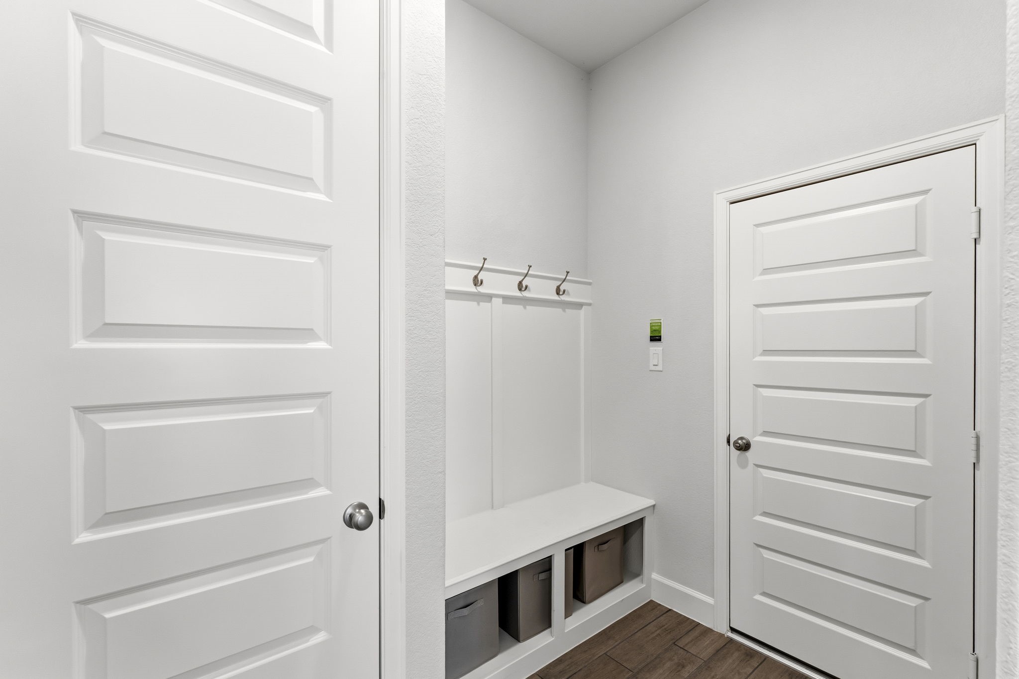 15618 Turtlehead Trail Conroe, TX 77302 - Photo 28 of 50 As you enter from 3 Car Garage, a Convenient Built In Locker Drop Zone and Closet Make for Easy Living