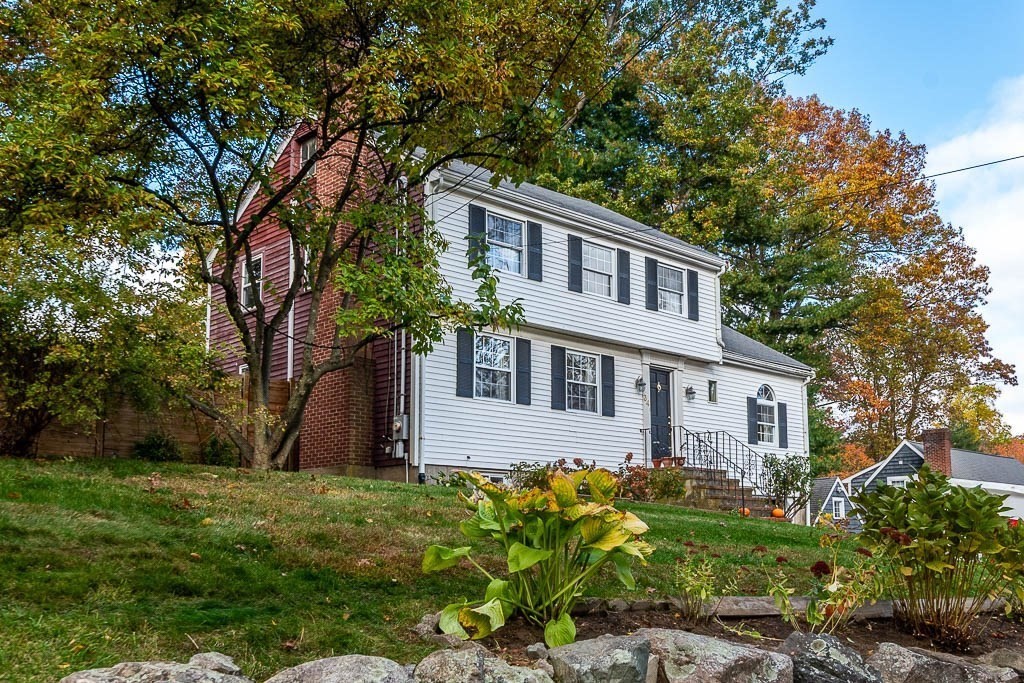 34 Cranberry Lane Dedham, MA 02026 - Photo 2 of 38 a front view of house with yard and green space