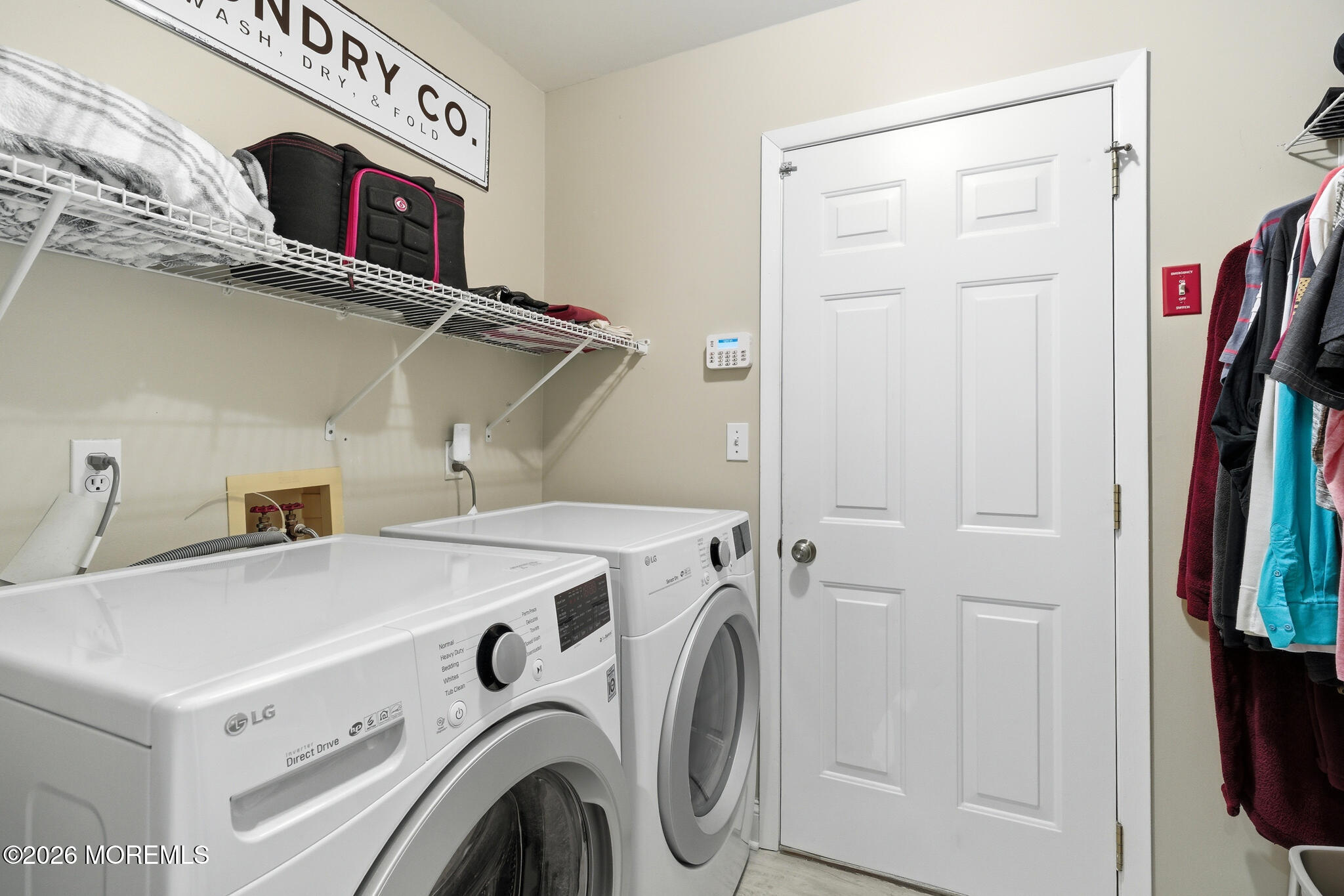718 Amherst Road Lanoka Harbor, NJ 08734 - Photo 47 of 66 a utility room with dryer and washer