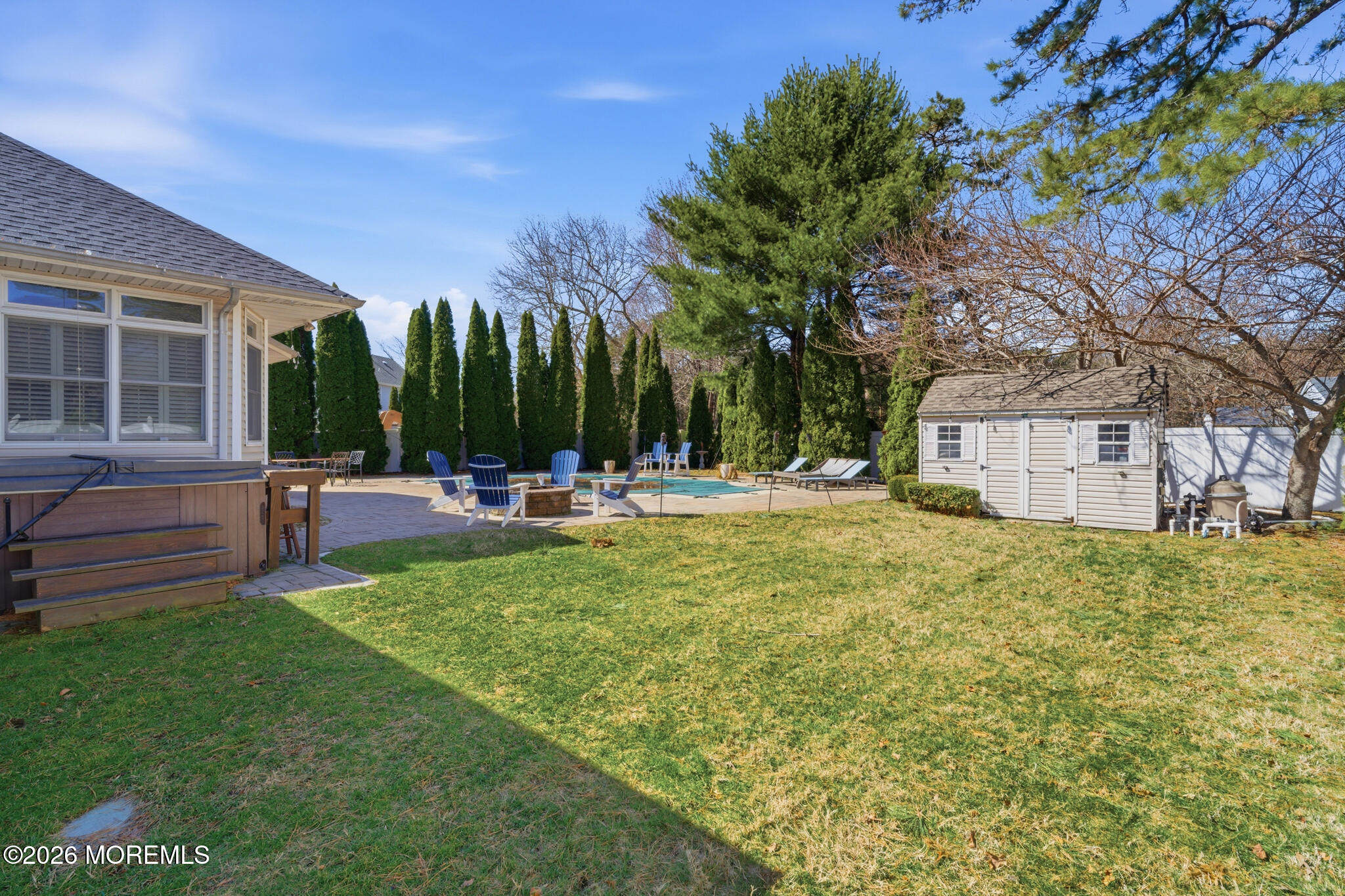 718 Amherst Road Lanoka Harbor, NJ 08734 - Photo 49 of 66 a view of a house with a yard