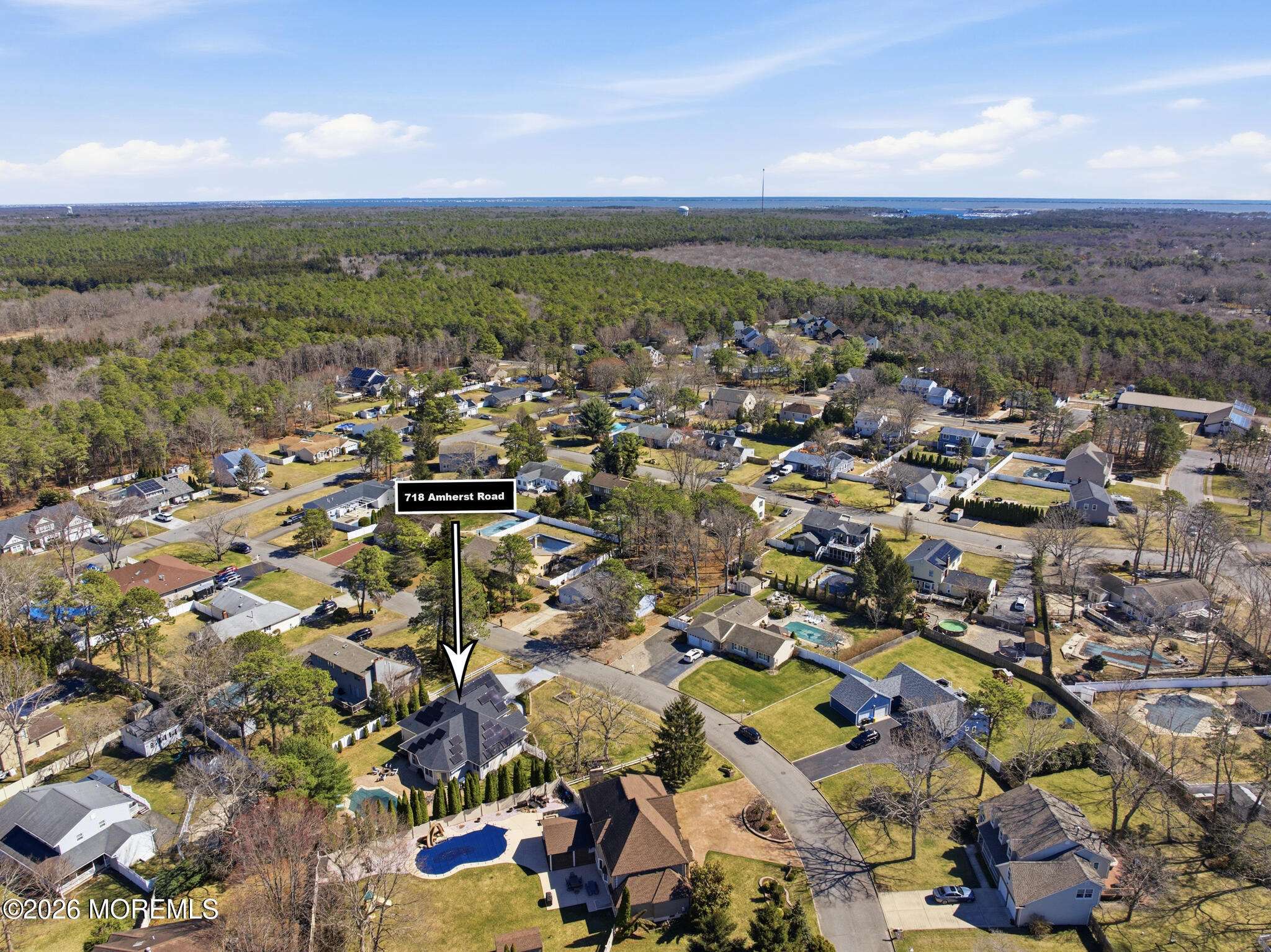 718 Amherst Road Lanoka Harbor, NJ 08734 - Photo 63 of 66 an aerial view of multiple house