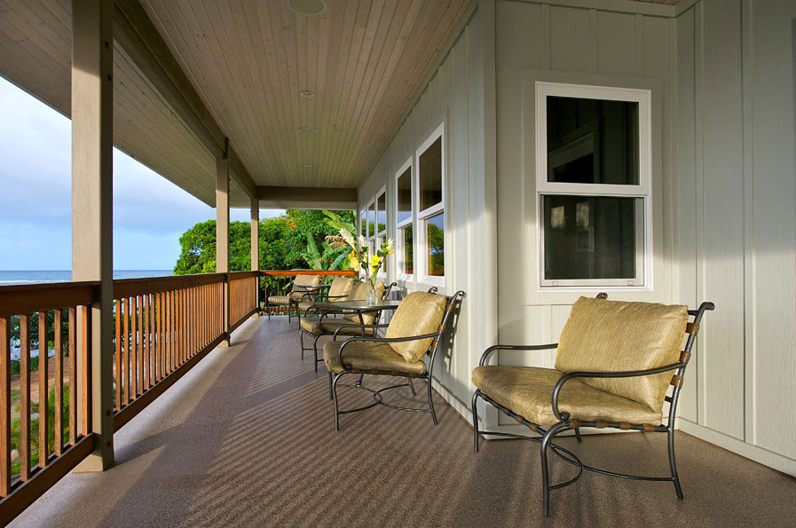 4241 Anini Road Princeville, HI 96722 - Photo 21 of 24 a view of two chairs in the balcony