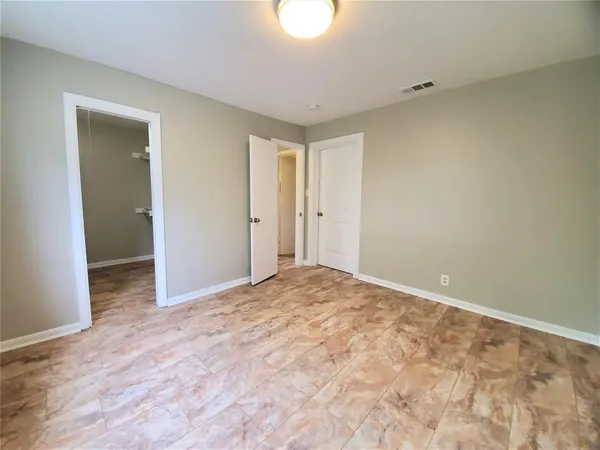 a view of empty room