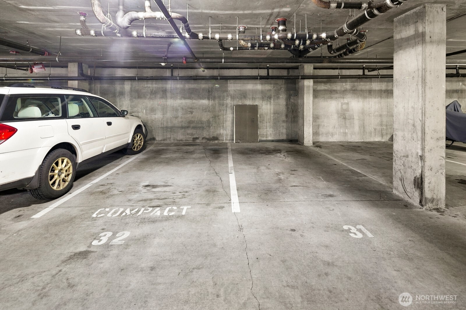 655 Crockett Street, Unit A204 Seattle, WA 98109 - Photo 21 of 23 a view of a car garage