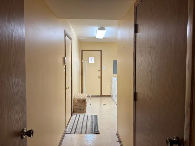 wooden floor in a gallery