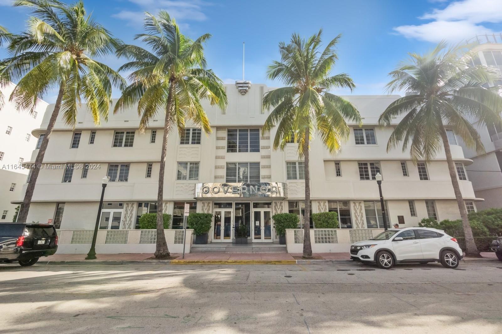 435 21st Street, Unit 310 Miami Beach, FL 33139 - Photo 14 of 28 a view of a car parked in front of a building