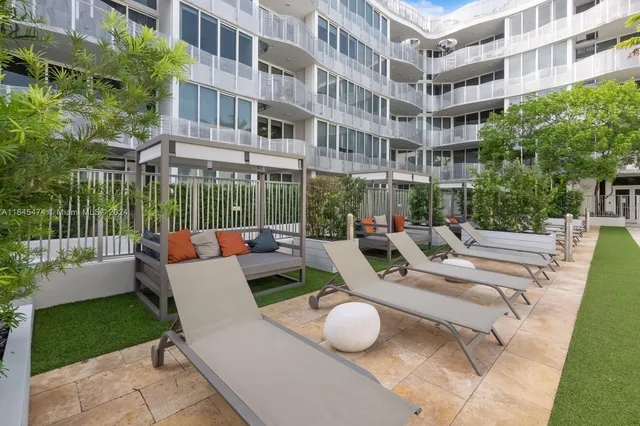 a view of outdoor space yard and swimming pool
