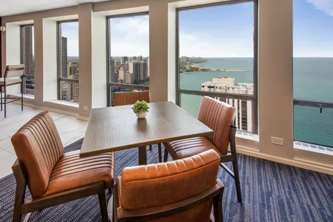 a view of balcony with couch