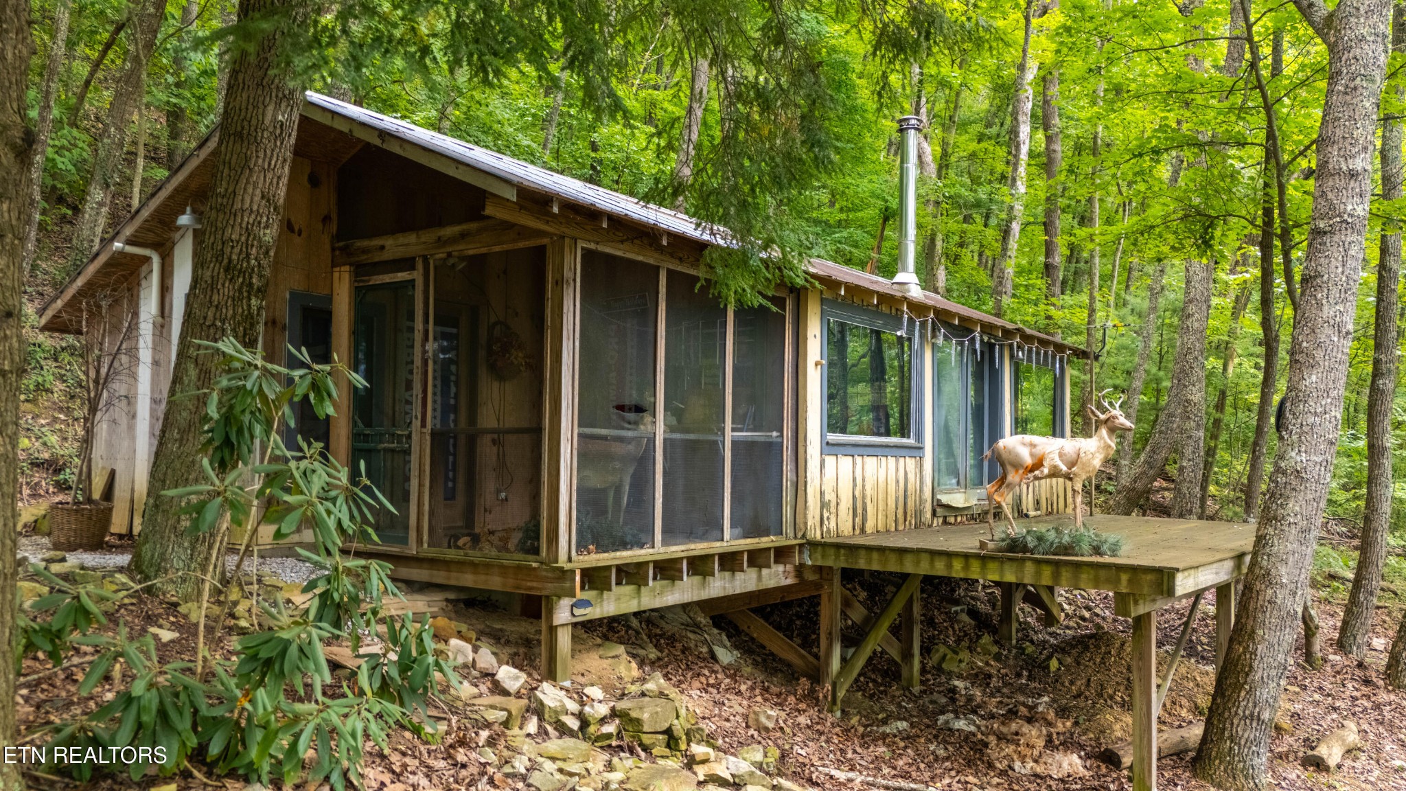 2939 Dupont Springs Road Sevierville, TN 37862 - Photo 19 of 20 a house view with a backyard space