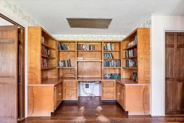 a view of kitchen and living room