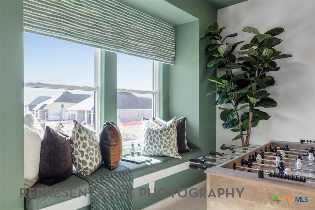 511 Fawn Ridge Cibolo, TX 78108 - Photo 19 of 22 a view of a dining room with furniture and a potted plant