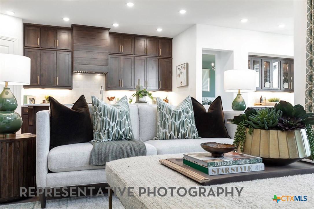 511 Fawn Ridge Cibolo, TX 78108 - Photo 7 of 22 a living room with furniture and a rug