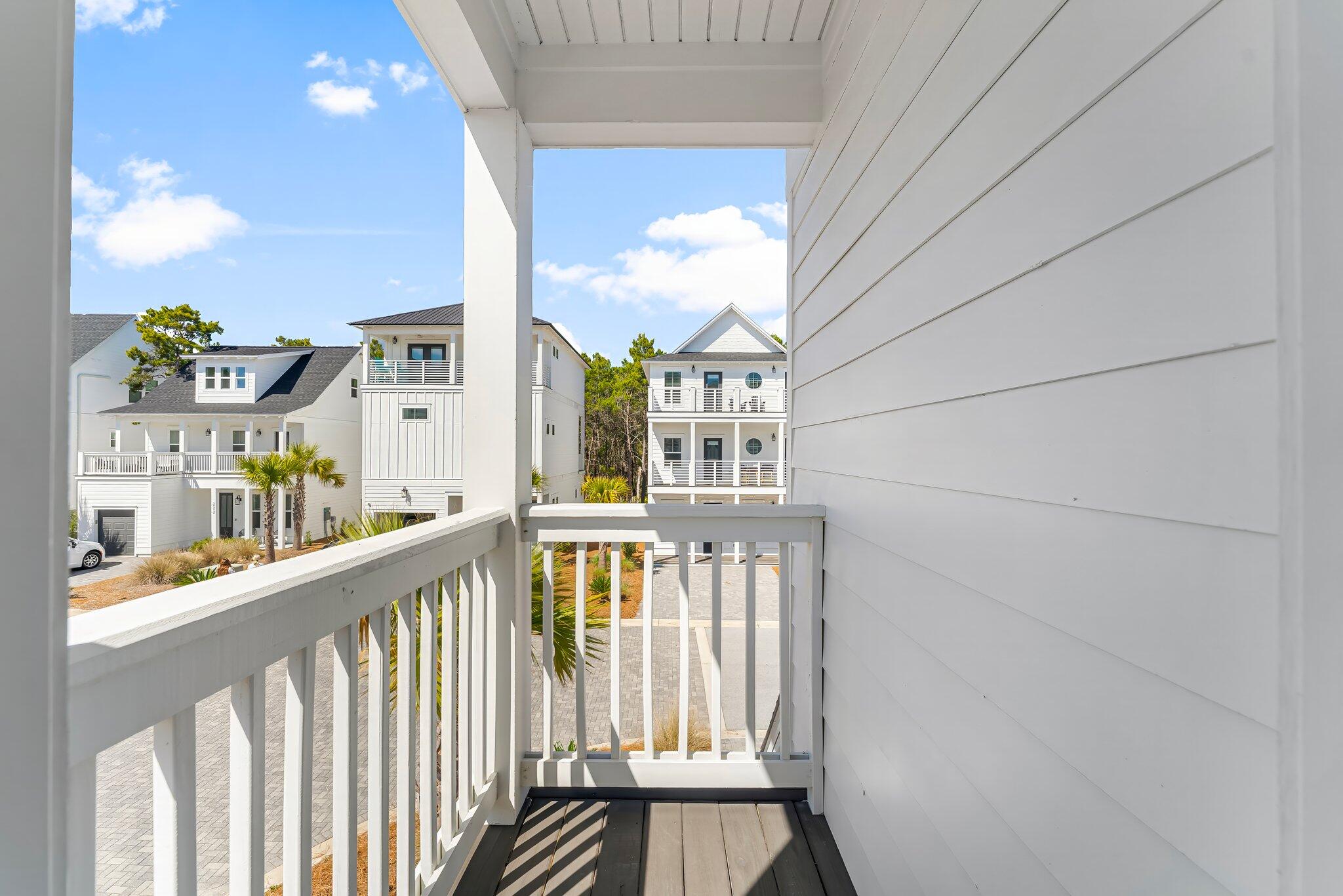 15 Beach View Drive Inlet Beach, FL 32461 - Photo 18 of 46 a view of staircase with white walls and a window