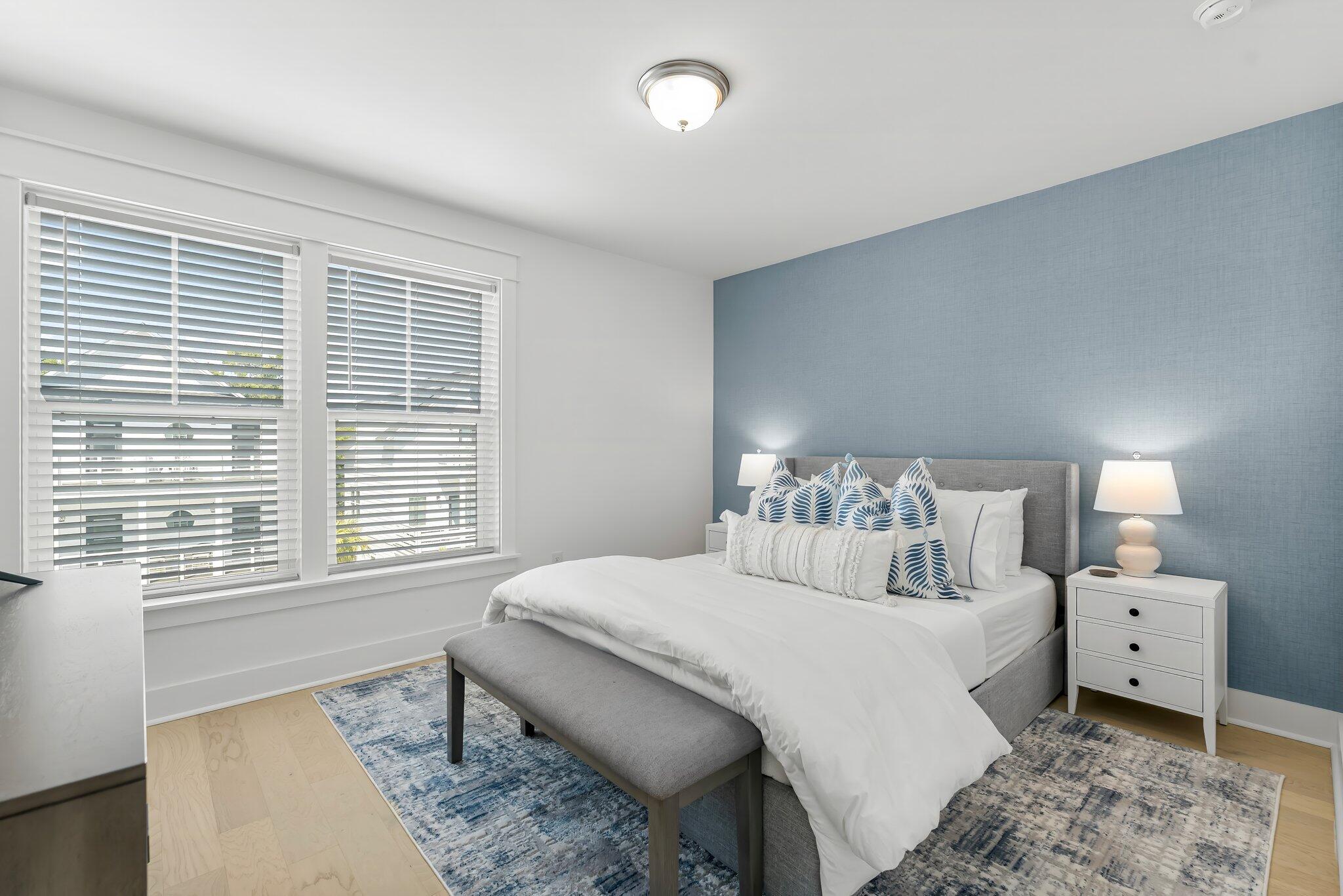 15 Beach View Drive Inlet Beach, FL 32461 - Photo 30 of 46 a bedroom with a bed and a window