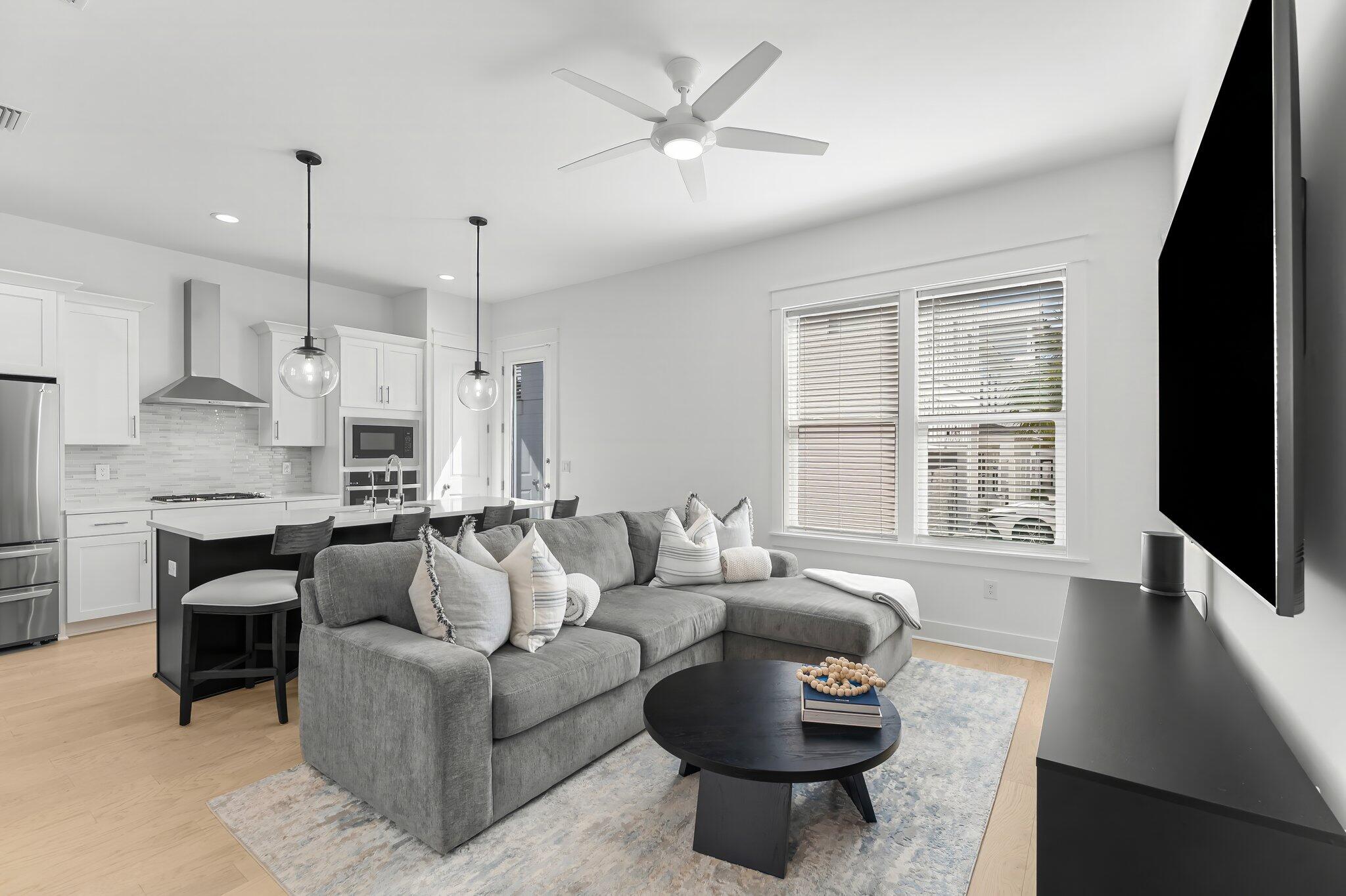 15 Beach View Drive Inlet Beach, FL 32461 - Photo 45 of 46 a living room with furniture and a large window