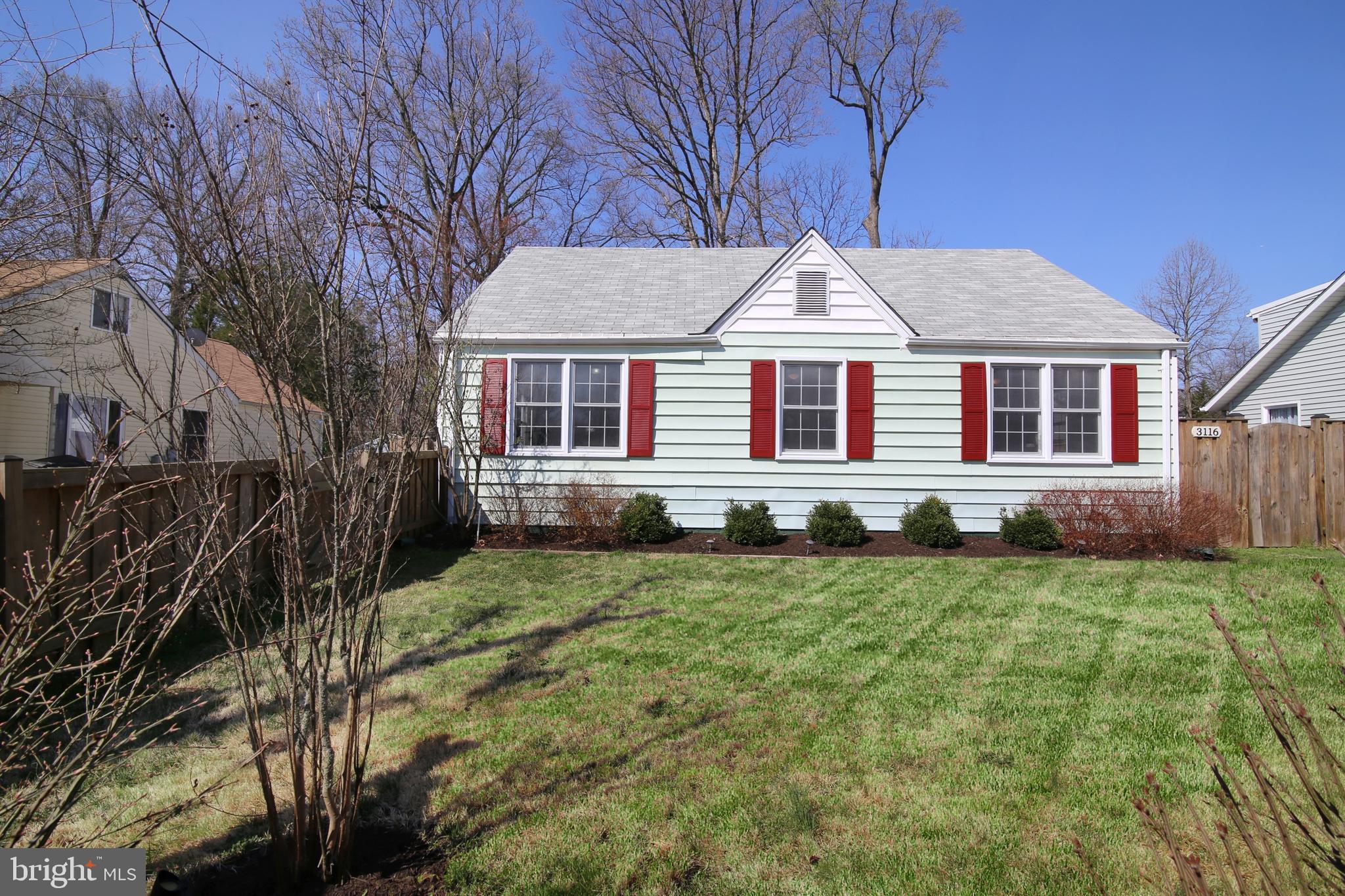 3116 Wayne Road Falls Church, VA 22042 - Photo 1 of 32 Street View; Front Yard; Home Entrance on Side