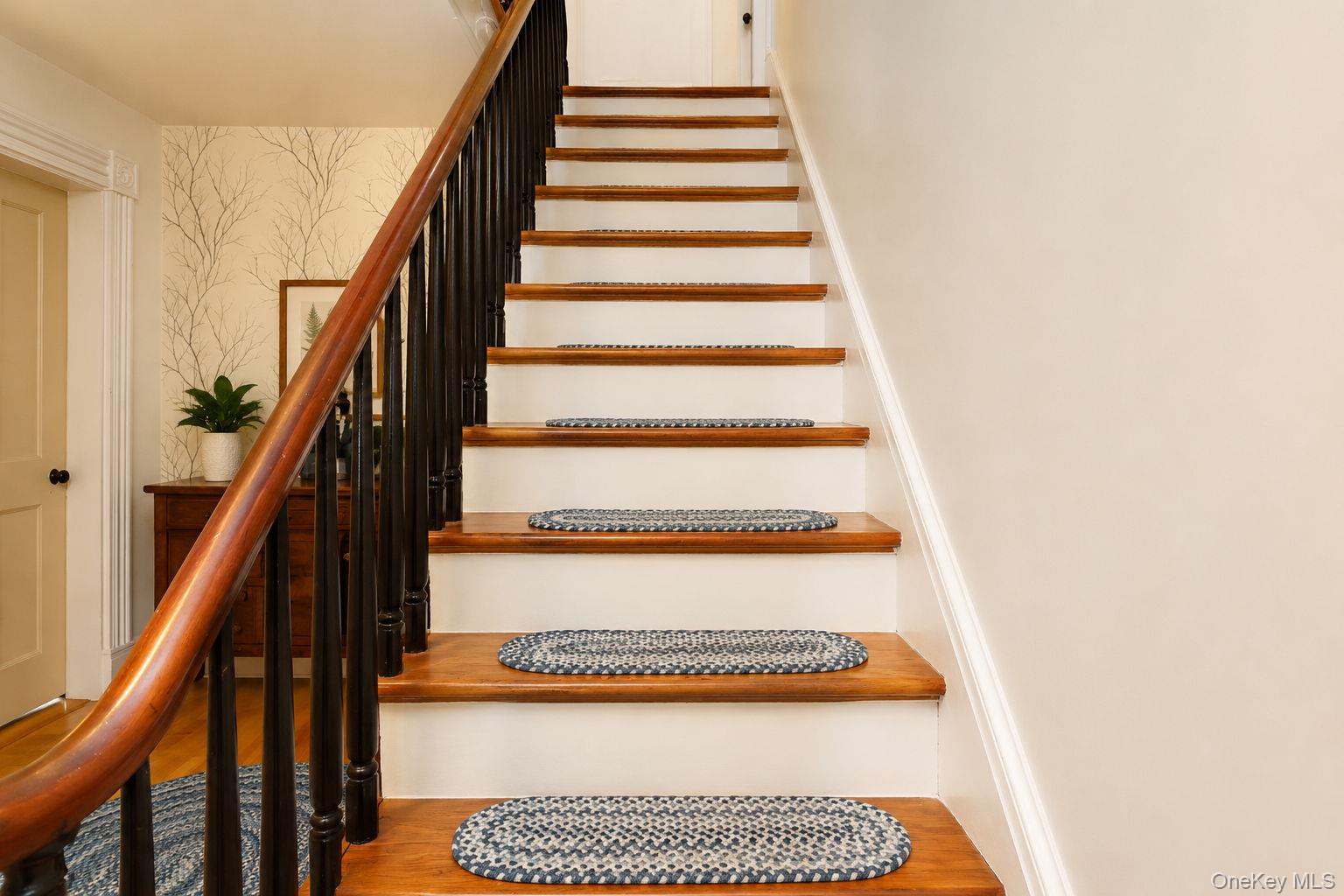 340 Dunn Road Montgomery, NY 12549 - Photo 15 of 34 Center stairway to the second level of the home