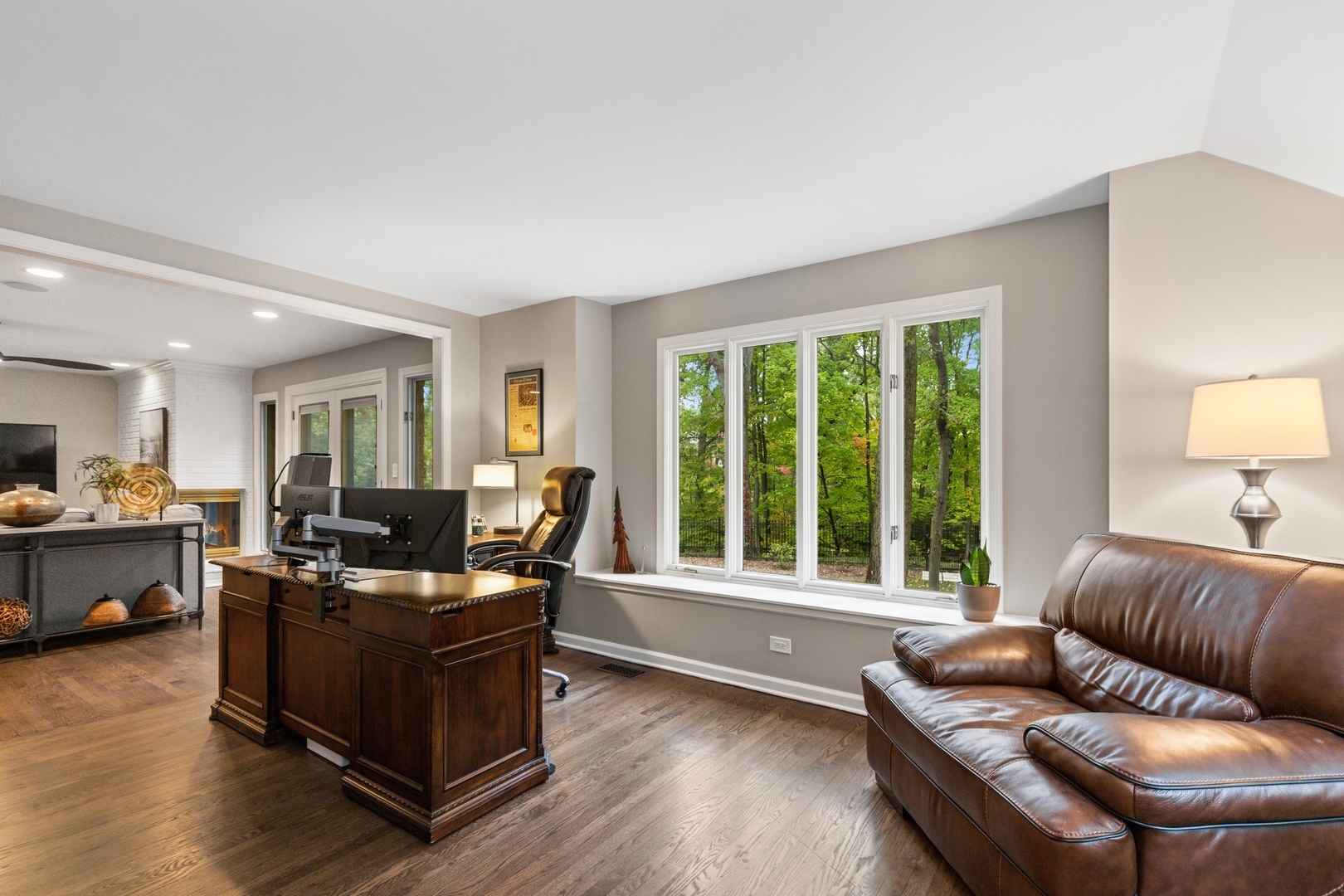 675 Rockefeller Road Lake Forest, IL 60045 - Photo 14 of 31 a living room with furniture and a large window