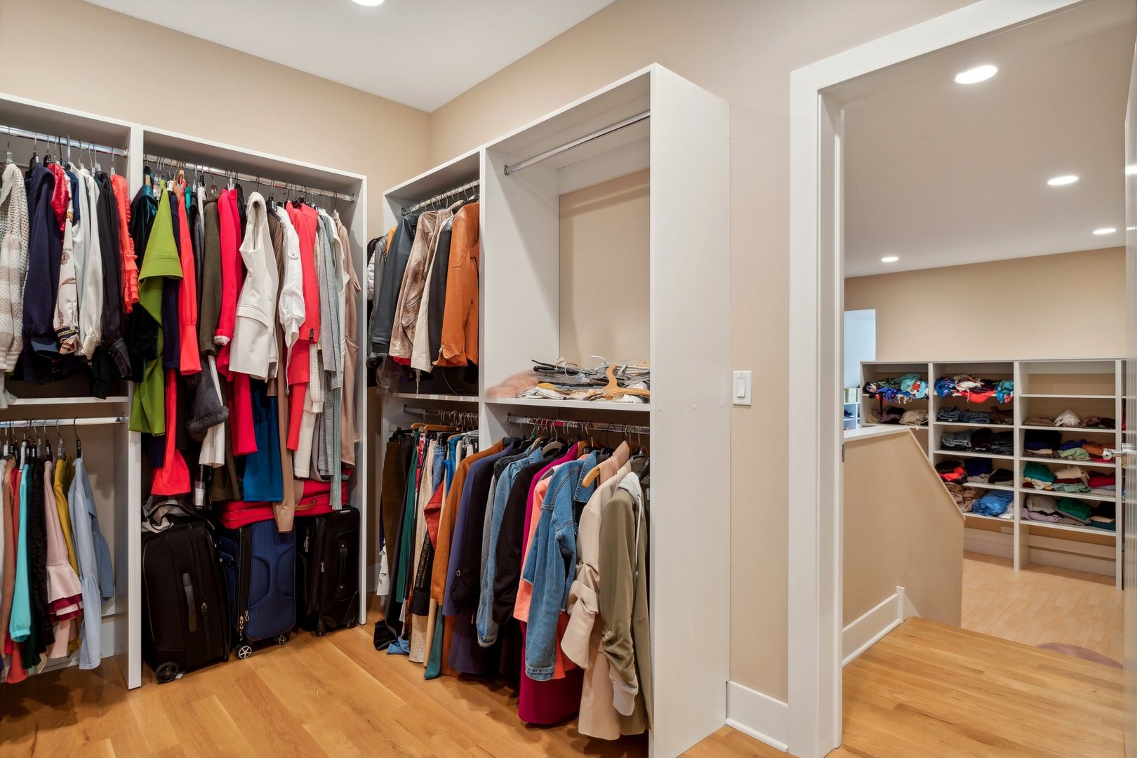 264 Linden Road Northbrook, IL 60062 - Photo 47 of 88 a view of walk in closet with clothes and shoes
