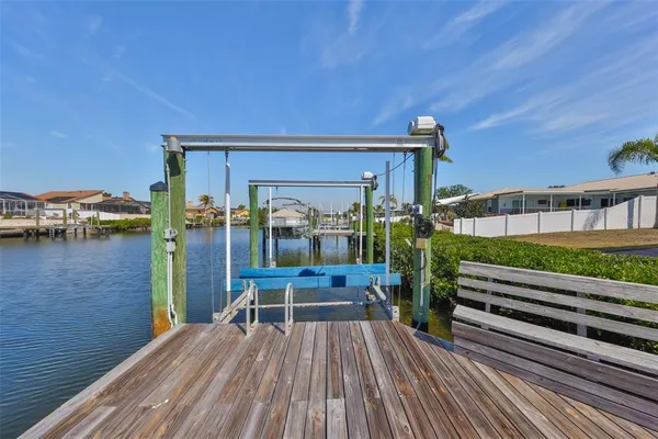 a view of outdoor space and deck