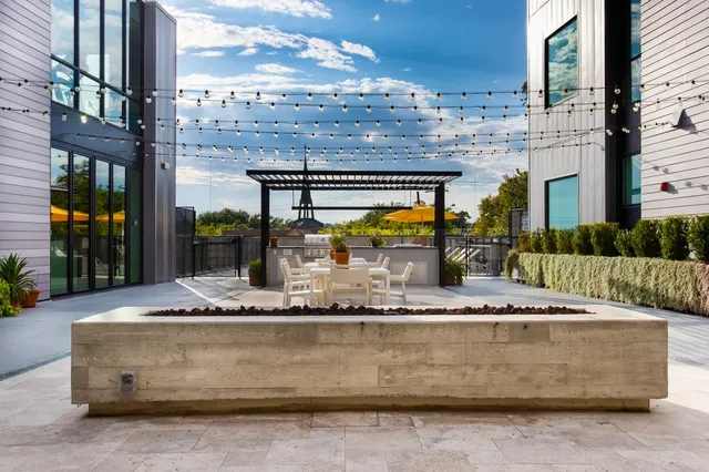 a view of outdoor space with swimming pool