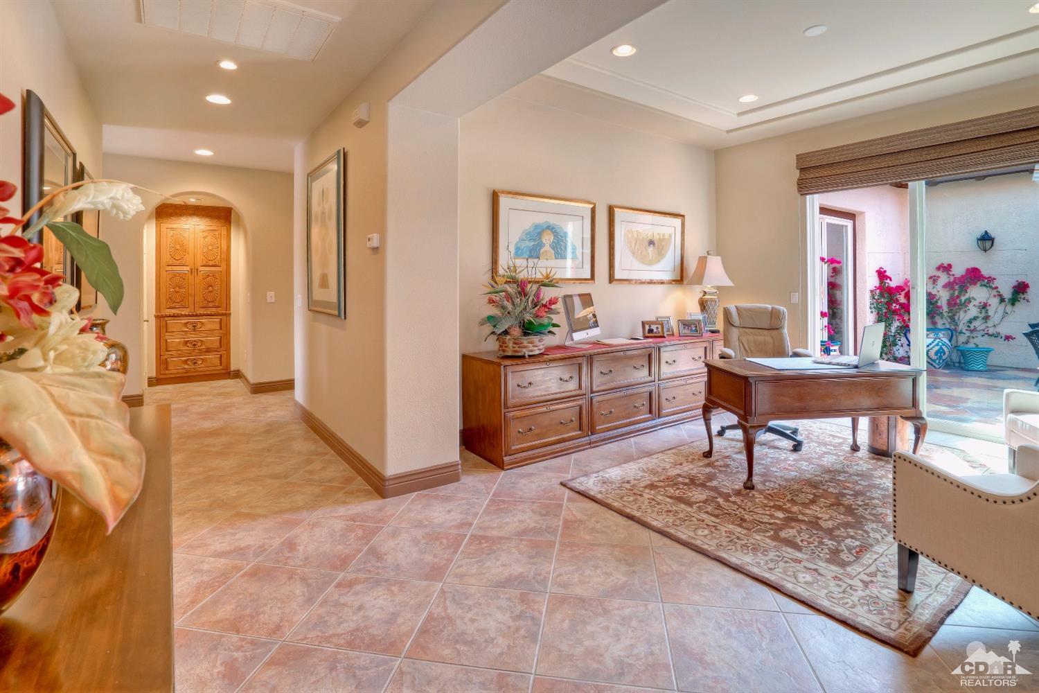10 Via Santa Ramona Rancho Mirage, CA 92270 - Photo 45 of 78 a living room with furniture and a table
