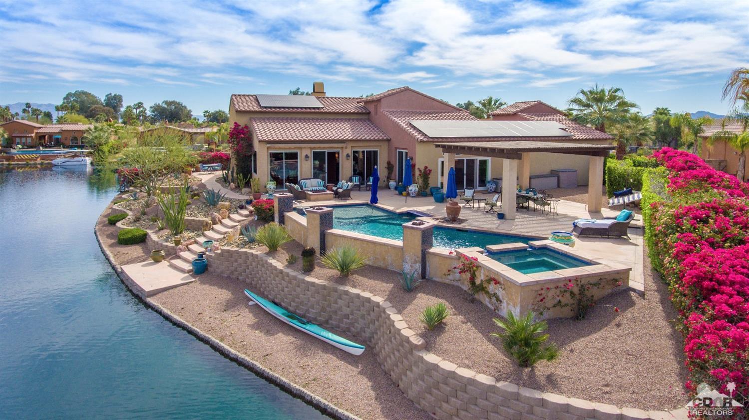 10 Via Santa Ramona Rancho Mirage, CA 92270 - Photo 8 of 78 an outdoor space with patio furniture