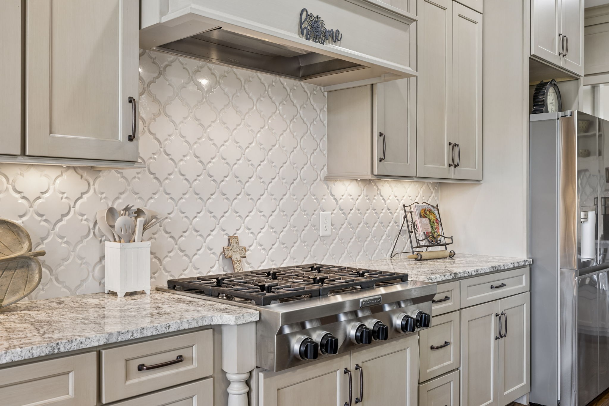 6033 Native Pony Trail College Grove, TN 37046 - Photo 38 of 87 a white stove top oven sitting inside of a kitchen
