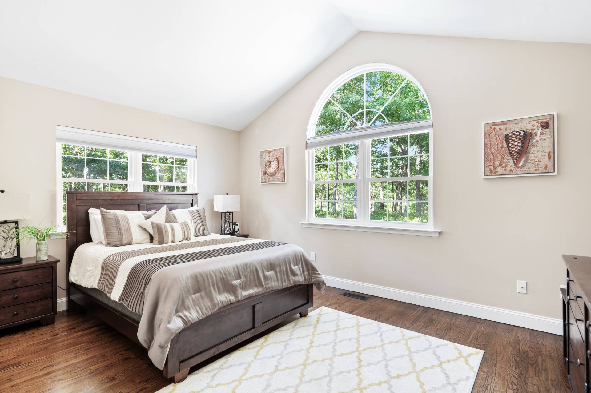 14 High Ridge Road East Hampton, NY 11937 - Photo 31 of 43 a bedroom with a bed and a window