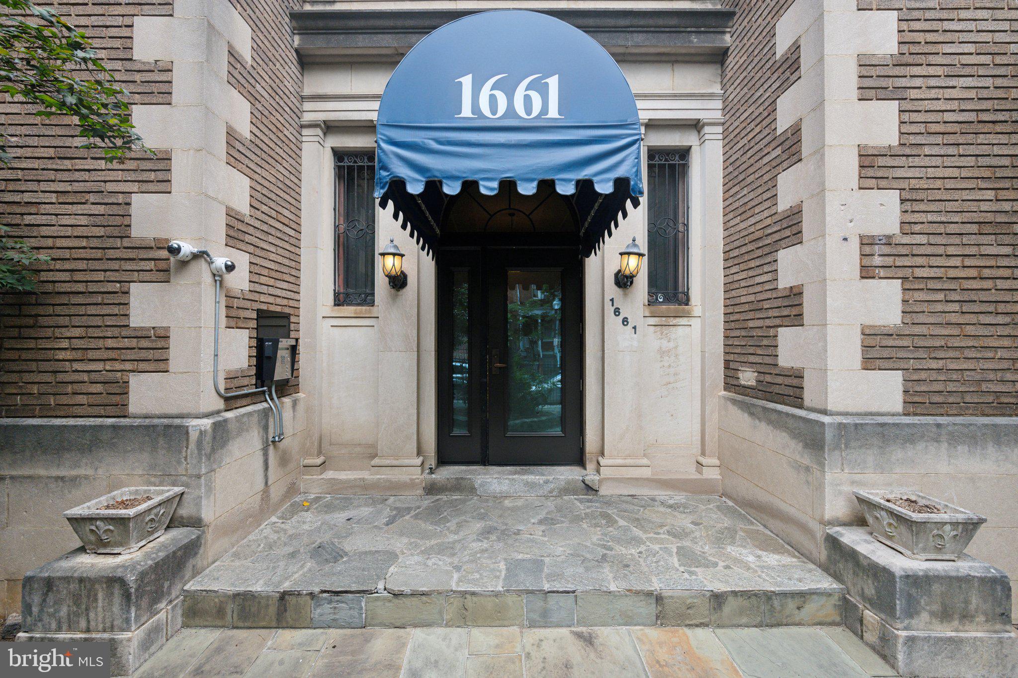 1661 Park Road Northwest, Unit 201 Washington, DC 20010 - Photo 24 of 28 Entrance to building with key fob