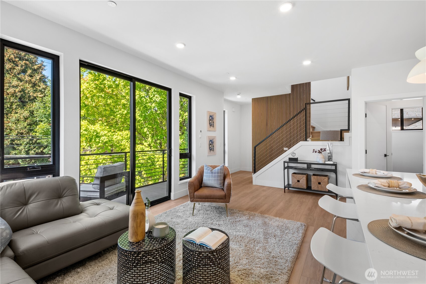 220 21st Avenue East Seattle, WA 98112 - Photo 12 of 38 a living room with furniture and a large window