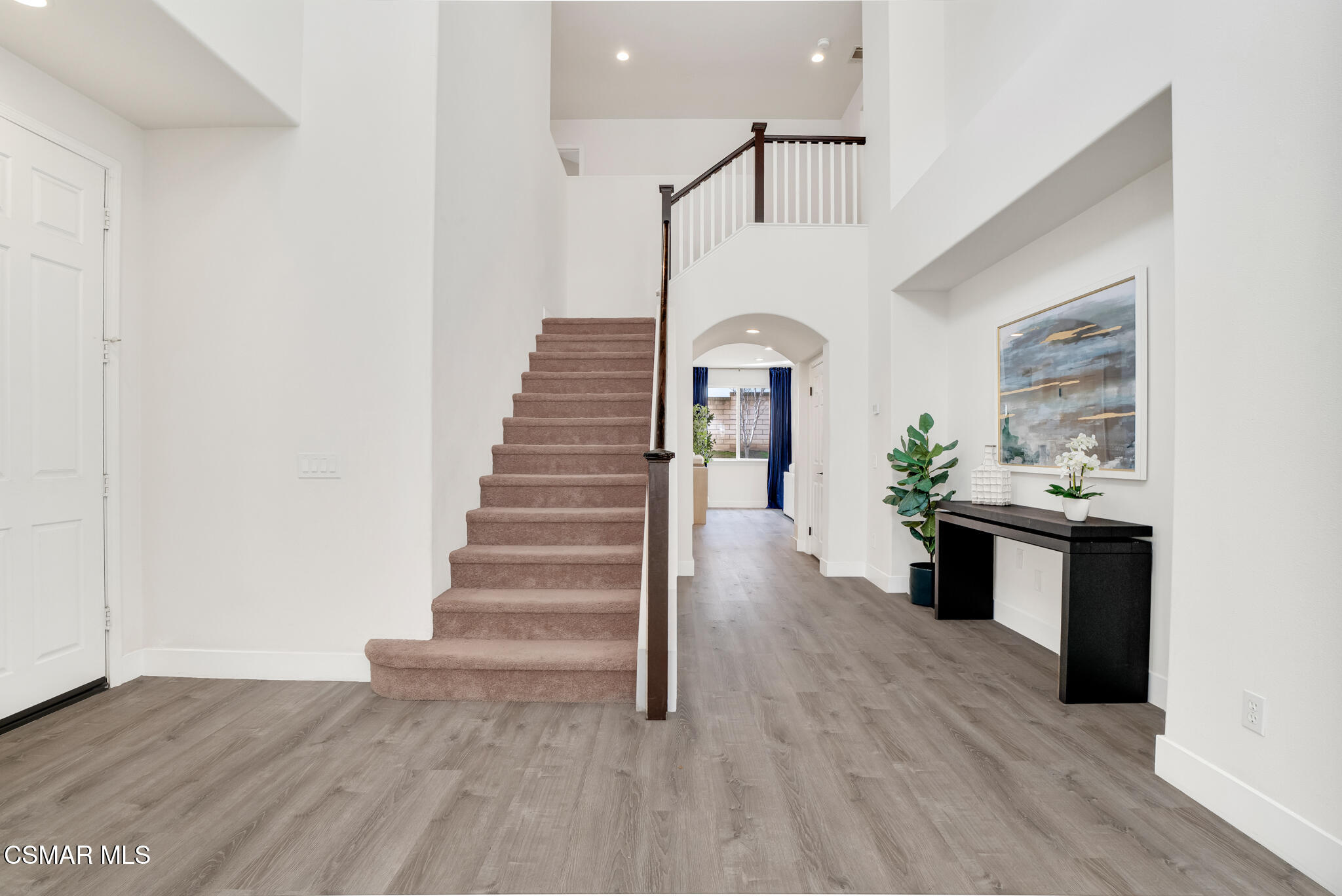 2339 Rudolph Drive Simi Valley, CA 93065 - Photo 20 of 61 a view of entryway and hall with wooden floor