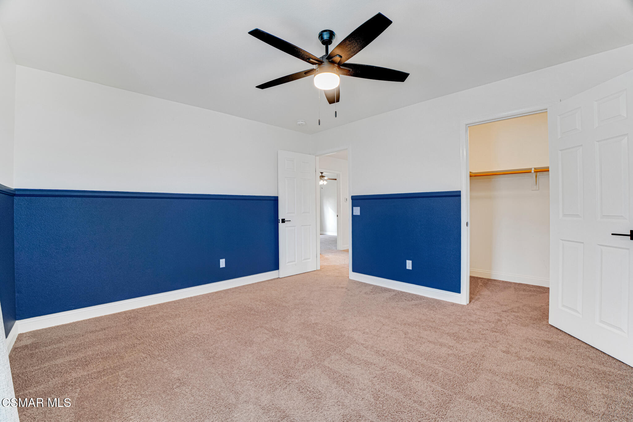 2339 Rudolph Drive Simi Valley, CA 93065 - Photo 35 of 61 a view of an empty room with a ceiling fan