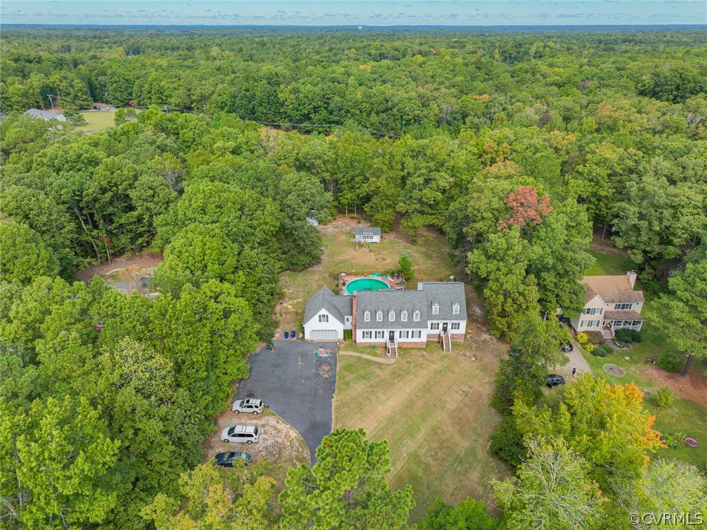 13120 Hensley Road Midlothian, VA 23112 - Photo 3 of 50 an aerial view of a house with a yard