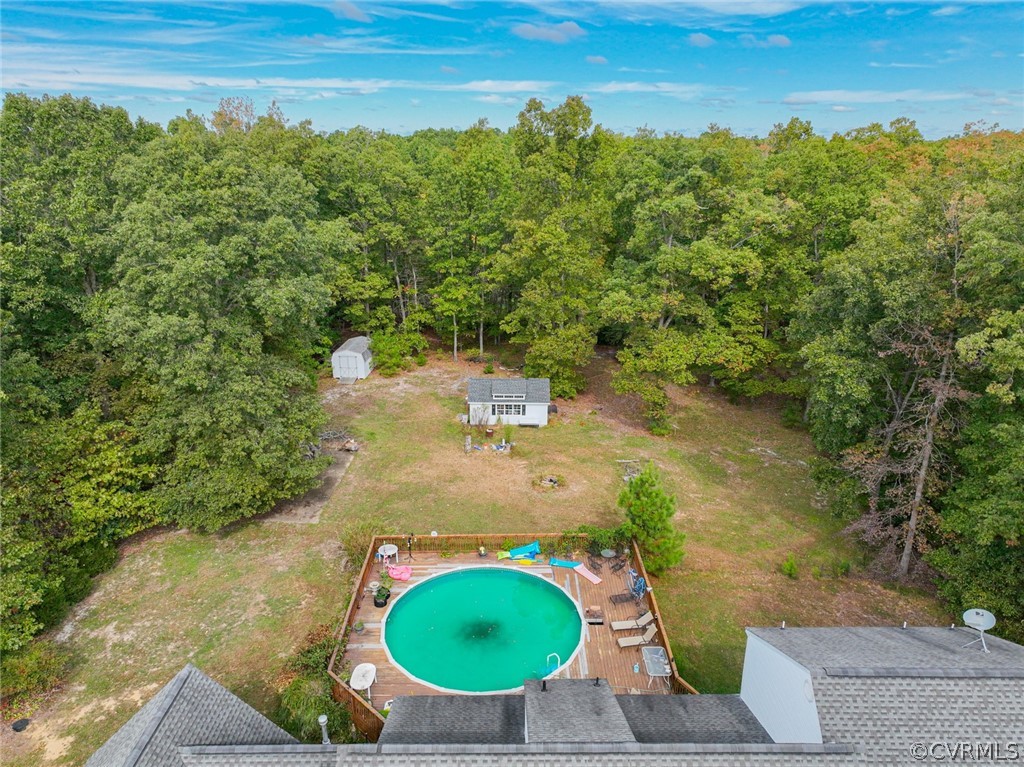 13120 Hensley Road Midlothian, VA 23112 - Photo 4 of 50 an aerial view of a house with a swimming pool