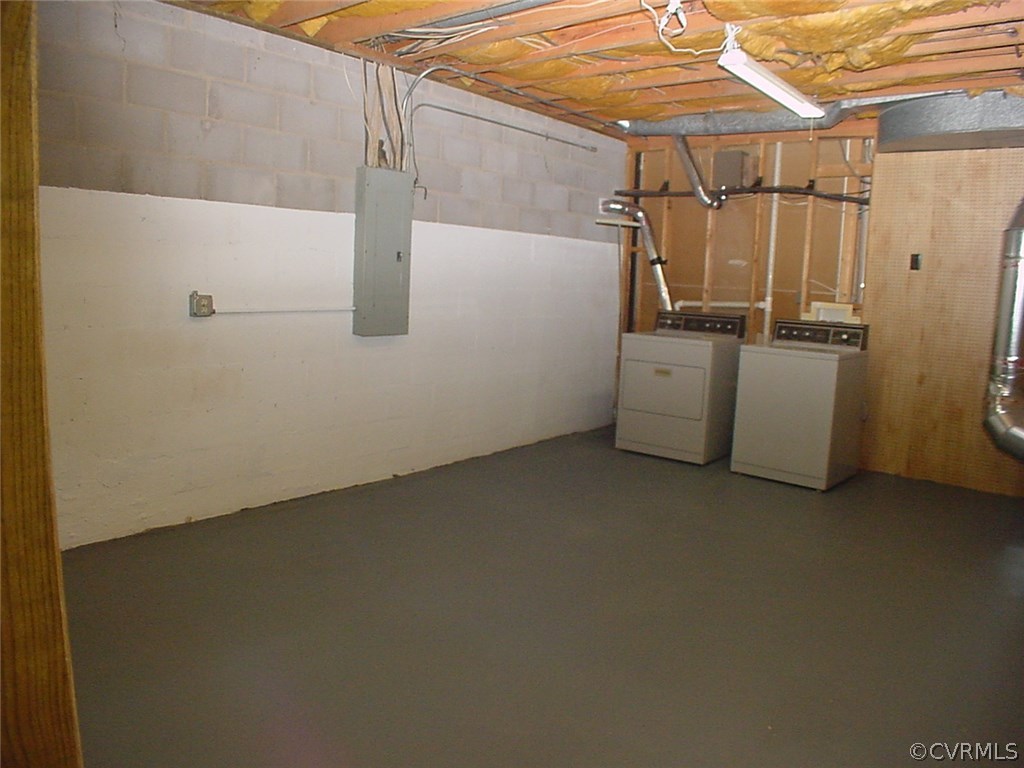 7905 Stiles Road North Chesterfield, VA 23235 - Photo 33 of 47 Laundry room has freshly painter floor