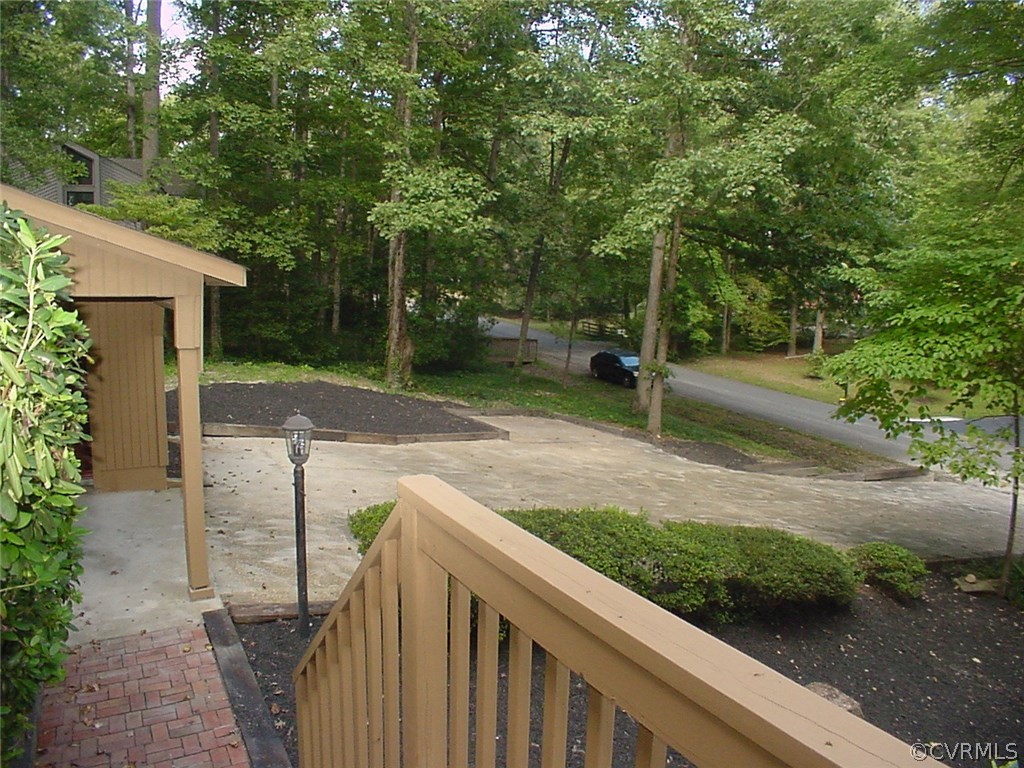 7905 Stiles Road North Chesterfield, VA 23235 - Photo 39 of 47 View from the front porch to double width concrete