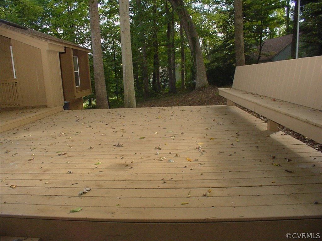 7905 Stiles Road North Chesterfield, VA 23235 - Photo 45 of 47 View from deck to side yard