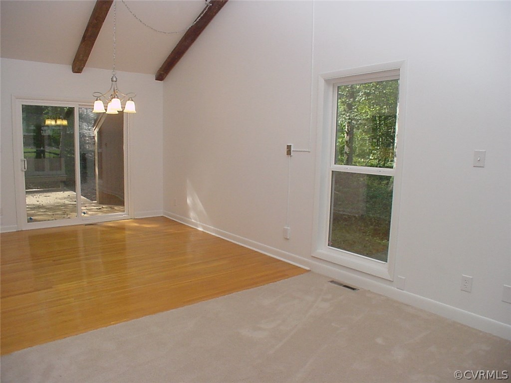 7905 Stiles Road North Chesterfield, VA 23235 - Photo 7 of 47 View from the living room to the dining room