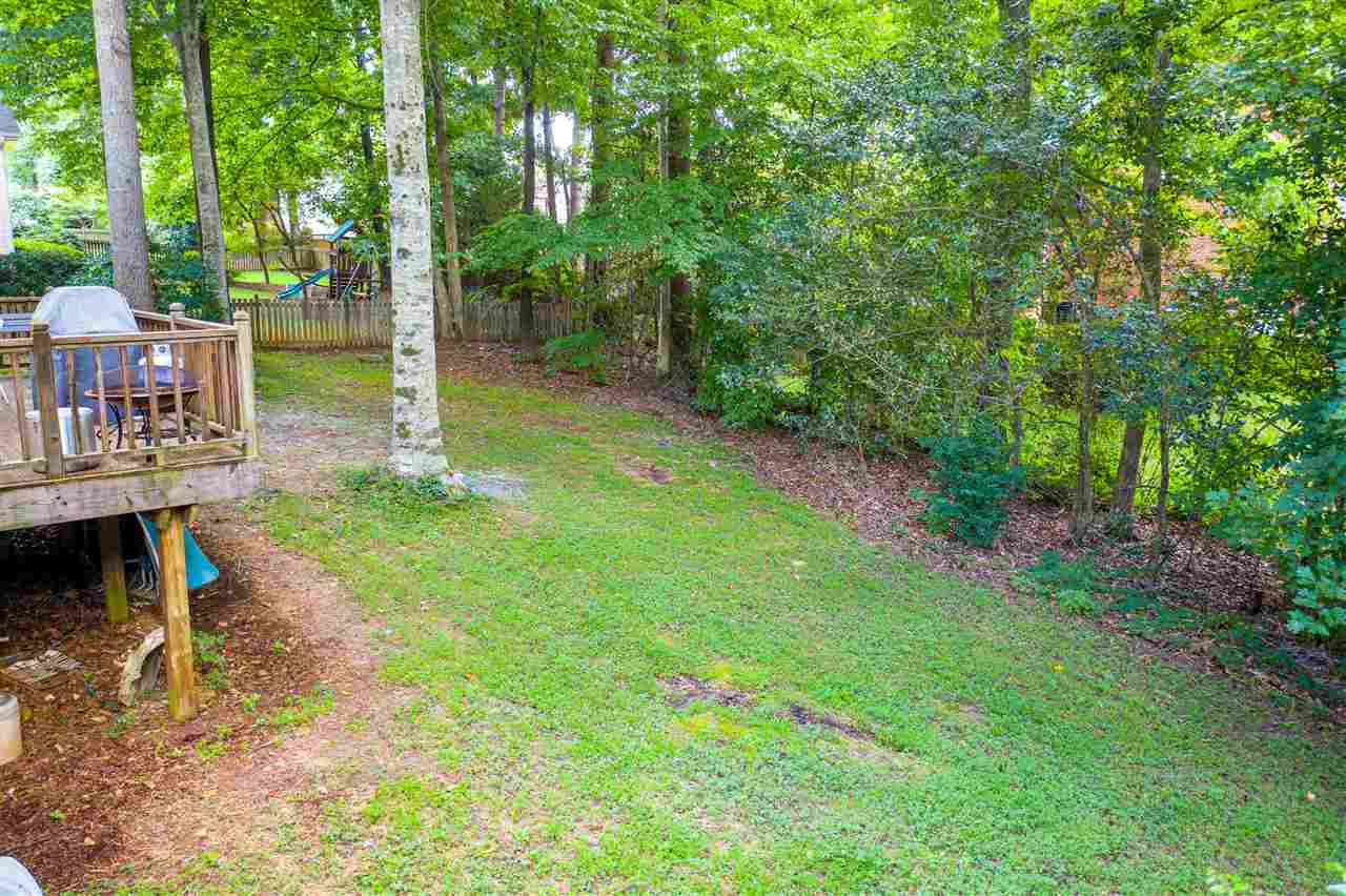 7908 Sandy Bottom Way Raleigh, NC 27613 - Photo 27 of 28 Tree-lined back yard