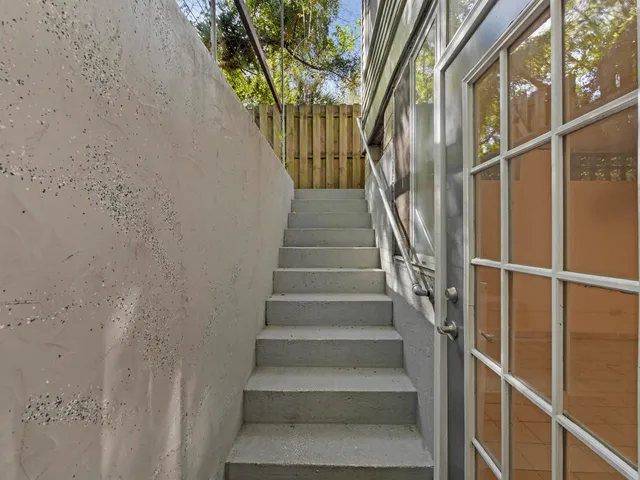 a view of a walk in closet