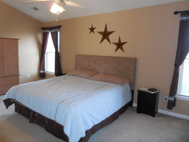2045 Shaker Run Road Lexington, KY 40509 - Photo 15 of 33 Master bedroom with vaulted ceiling.