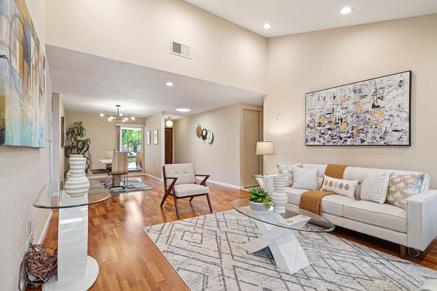 928 Lynn Court San Ramon, CA 94583 - Photo 14 of 43 a living room with furniture and wooden floor