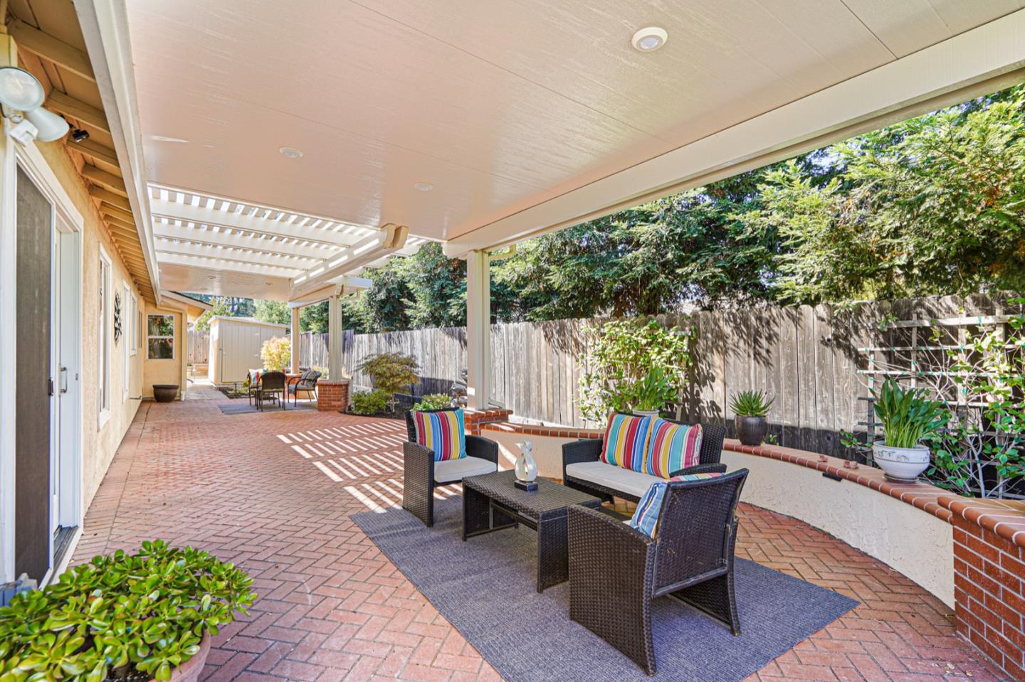 928 Lynn Court San Ramon, CA 94583 - Photo 34 of 43 a building outdoor space with patio furniture and potted plants